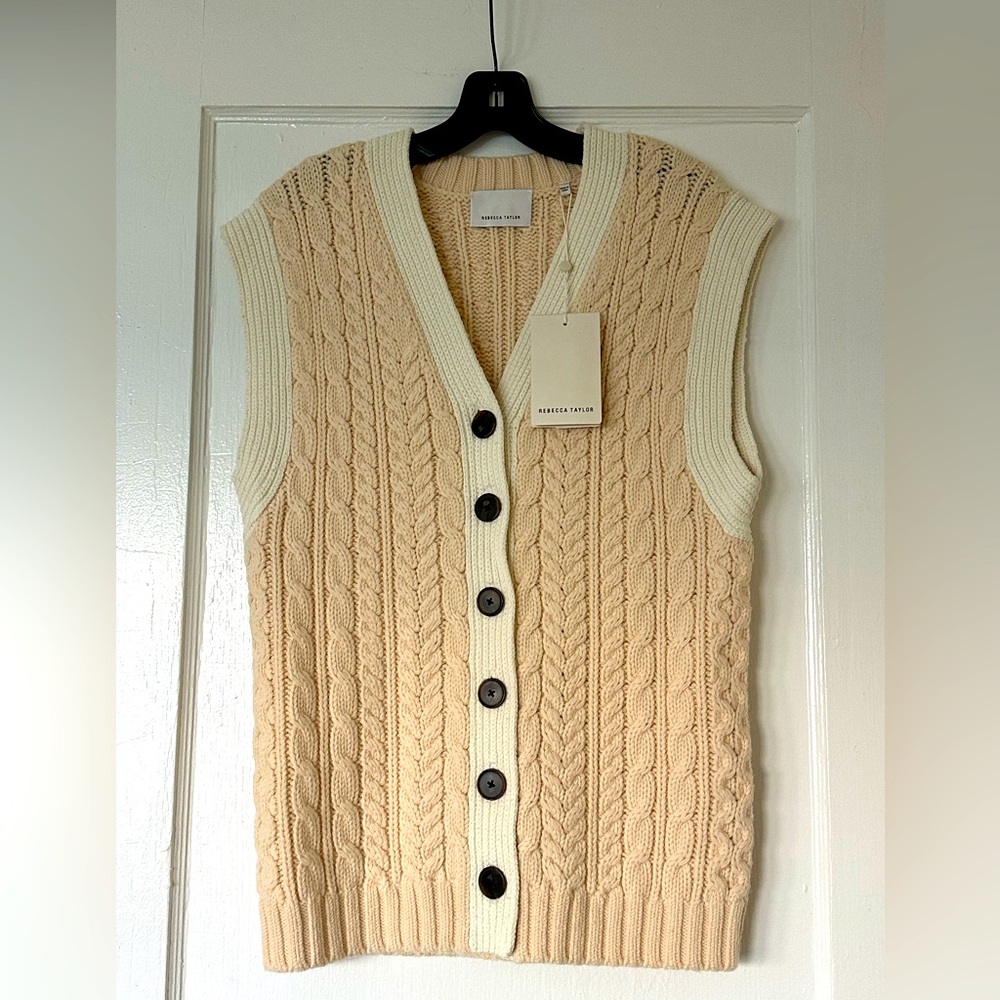 Rebecca Taylor Sweater Vest (M)